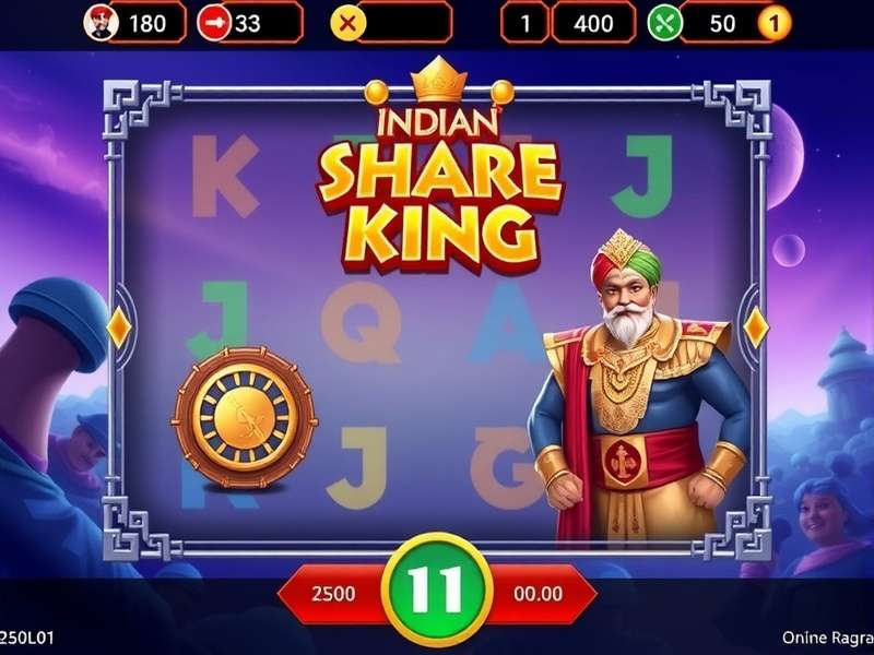Indian Share King Gameplay Screen